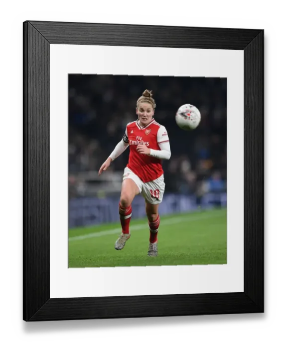 Framed Print : Arsenal vs. Tottenham Hotspur: FA Womens Super League Clash (2019-20)