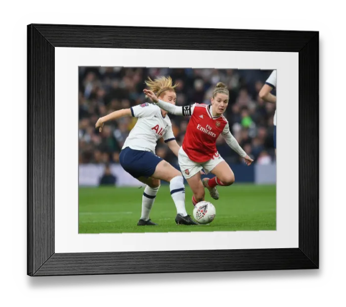 Framed Print : Tottenham Hotspur vs. Arsenal: Clash in the FA WSL Framed Print : Tottenham Hotspur vs. Arsenal: Clash in the FA WSL