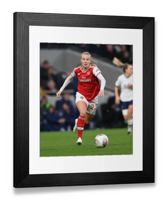 Framed Print : Beth Mead in Action: Arsenal vs. Tottenham, FA Womens Super League
