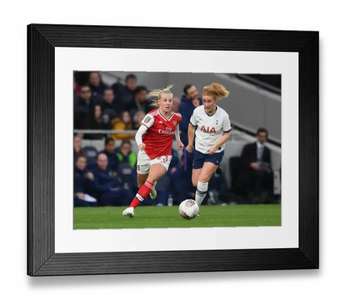 Framed Print : Showdown: Mead vs. Furness in FA Womens Super League Clash