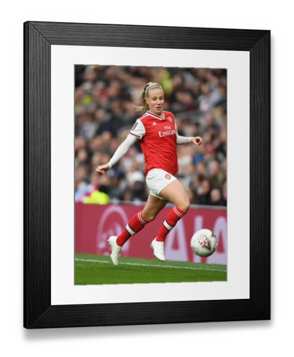 Framed Print : Arsenal's Beth Mead Shines in FA WSL Clash Against Tottenham Hotspur