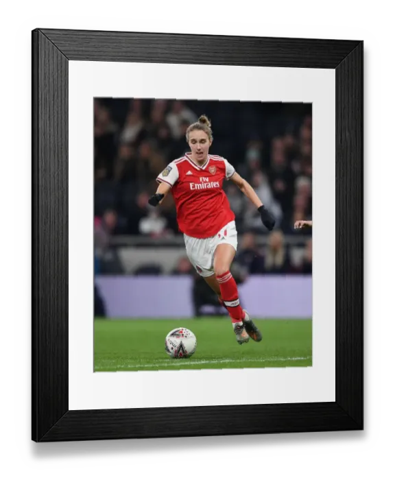 Framed Print : Tottenham Hotspur vs. Arsenal: Miedema Shines in FA WSL Clash