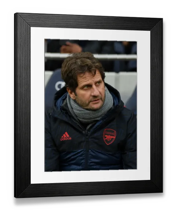 Framed Print : Arsenal Manager Joe Montemurro Before Tottenham Hotspur vs Arsenal FA Womens Super League Match Framed Print : Arsenal Manager Joe Montemurro Before Tottenham Hotspur vs Arsenal FA Womens Super League Match