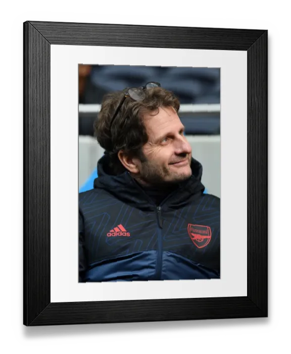 Framed Print : Joe Montemurro Prepares for Arsenal vs. Tottenham FA WSL Showdown