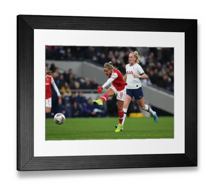 Framed Print : Arsenal's Jordan Nobbs Shines as Gunners Defeat Tottenham in FA WSL Showdown Framed Print : Arsenal's Jordan Nobbs Shines as Gunners Defeat Tottenham in FA WSL Showdown
