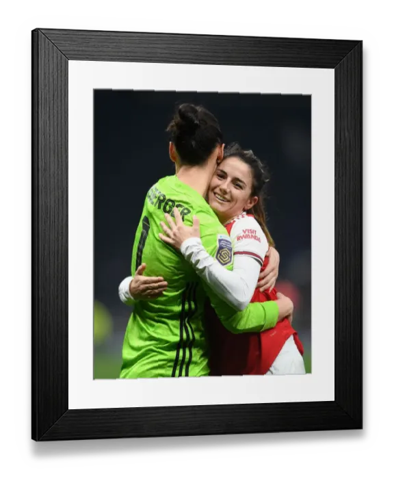 Framed Print : Arsenal Women's Victory: Triumph Over Tottenham Hotspur in FA Womens Super League