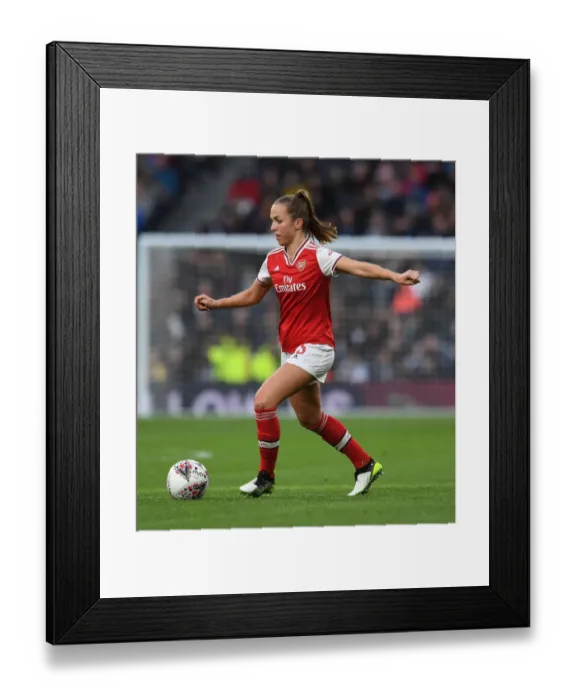 Framed Print : Arsenal vs. Tottenham Hotspur: FA Womens Super League Showdown at Tottenham Stadium