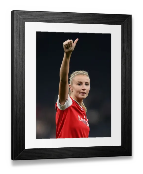 Framed Print : Leah Williamson's Reaction: Arsenal's FA WSL Victory over Tottenham Framed Print : Leah Williamson's Reaction: Arsenal's FA WSL Victory over Tottenham