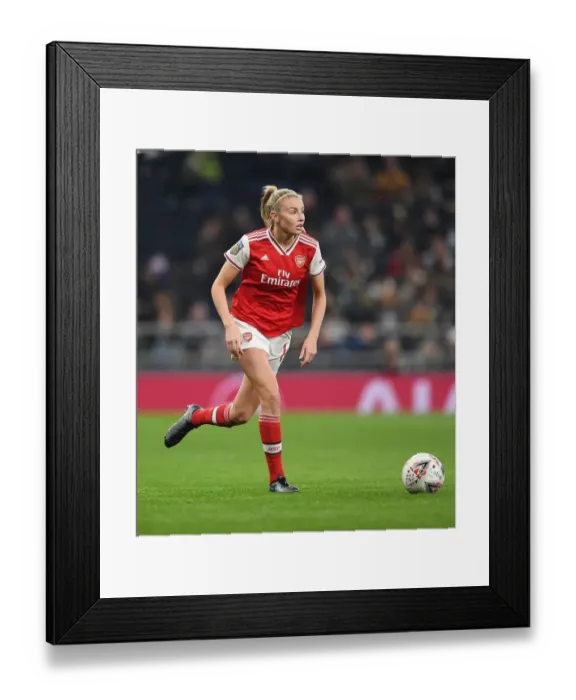 Framed Print : FA WSL: Leah Williamson in Action - Tottenham Hotspur vs Arsenal