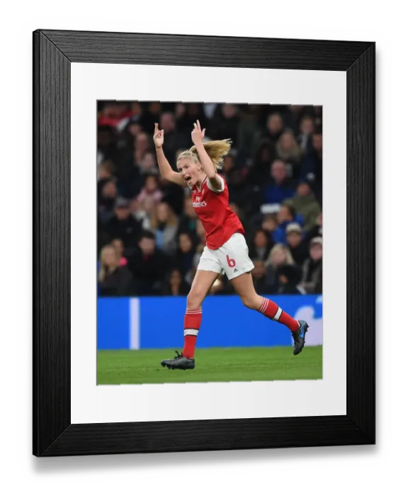 Framed Print : Leah Williamson Scores First Goal: Tottenham Hotspur vs. Arsenal, FA Womens Super League 2019-20 Framed Print : Leah Williamson Scores First Goal: Tottenham Hotspur vs. Arsenal, FA Womens Super League 2019-20