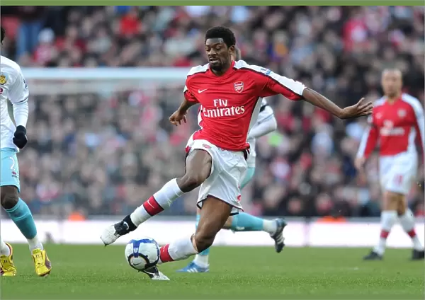 Abou Diaby (Arsenal). Arsenal 3: 1 Burnley, Barclays Premier League, Emirates Stadium