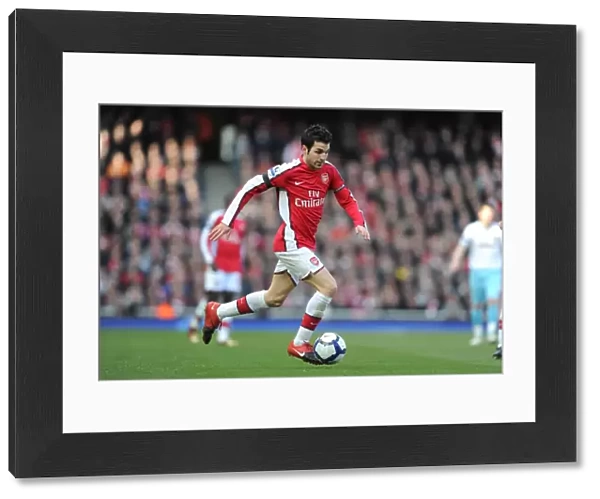 Cesc Fabregas (Arsenal). Arsenal 3: 1 Burnley, Barclays Premier League, Emirates Stadium