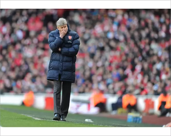 Arsenal manager Arsene Wenger. Arsenal 3: 1 Burnley, Barclays Premier League