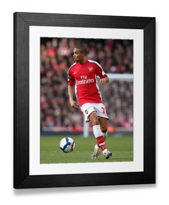 Framed Print : Arsenal's Gael Clichy Celebrates Thrilling 3-1 Victory Over Burnley in Barclays Premier League (6 / 3 / 10) Framed Print : Arsenal's Gael Clichy Celebrates Thrilling 3-1 Victory Over Burnley in Barclays Premier League (6 / 3 / 10)