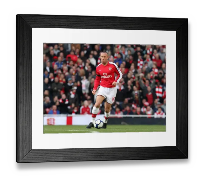 Framed Print : Mikael Silvestre (Arsenal). Arsenal 3: 1 Burnley. Barclays Premier League Framed Print : Mikael Silvestre (Arsenal). Arsenal 3: 1 Burnley. Barclays Premier League