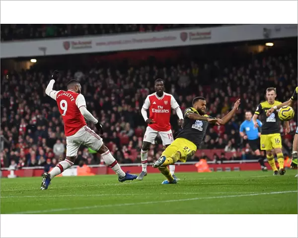 Arsenal's Lacazette Scores Second Goal Against Southampton in Premier League Showdown (2019-20)