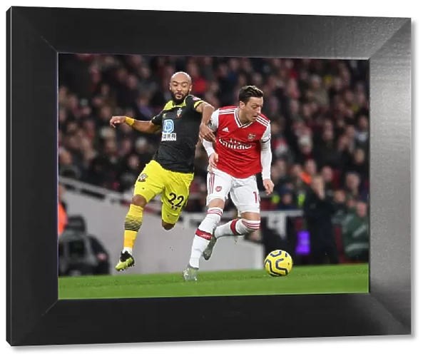Arsenal vs Southampton: Mesut Ozil Clashes with Nathan Redmond in Premier League Showdown