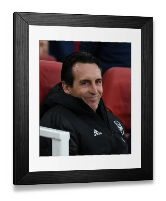 Framed Print : Unai Emery (Arsenal Head Coach)