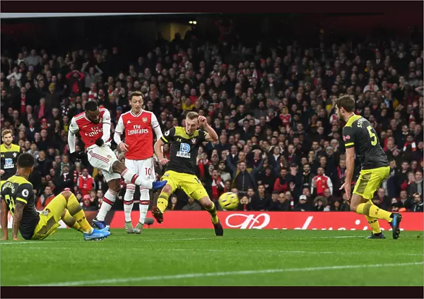 Arsenal's Alex Lacazette Scores First Goal Against Southampton in 2019-20 Premier League