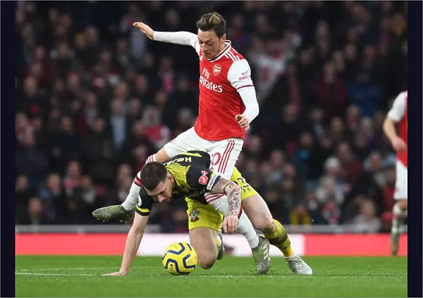 Arsenal vs Southampton: Ozil vs Hojbjerg Clash in Premier League Showdown