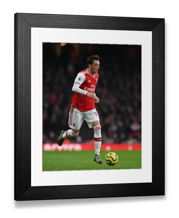 Framed Print : Arsenal's Ozil Sparks Victory: Arsenal 1-Southampton 0 (November 2019)