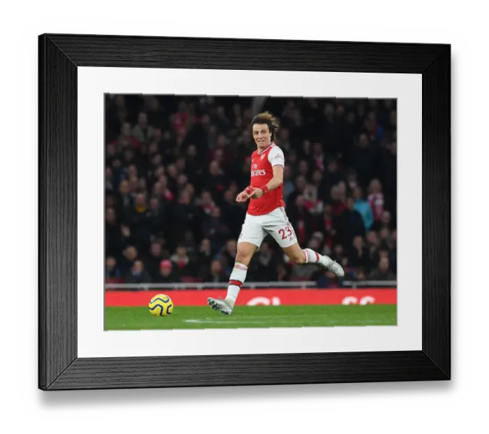 Framed Print : Arsenal's David Luiz in Action: Arsenal vs Southampton, Premier League 2019-20, Emirates Stadium Framed Print : Arsenal's David Luiz in Action: Arsenal vs Southampton, Premier League 2019-20, Emirates Stadium