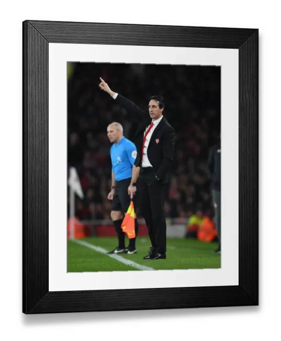 Framed Print : Unai Emery Focuses on Arsenal's Premier League Clash Against Southampton Framed Print : Unai Emery Focuses on Arsenal's Premier League Clash Against Southampton