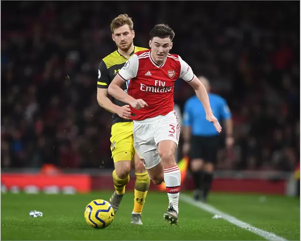 Arsenal's Kieran Tierney Outsmarts Stuart Armstrong: A Premier League Masterclass