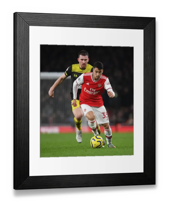 Framed Print : Martinelli's Maze: Outsmarting Hojbjerg - Arsenal's Premier League Victory Framed Print : Martinelli's Maze: Outsmarting Hojbjerg - Arsenal's Premier League Victory