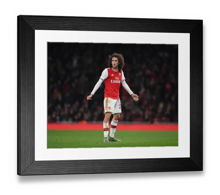 Framed Print : Guendouzi in Action: Arsenal vs. Southampton, Premier League 2019-20 Framed Print : Guendouzi in Action: Arsenal vs. Southampton, Premier League 2019-20