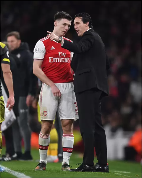 United Focus: Emery and Tierney at Arsenal's Emirates