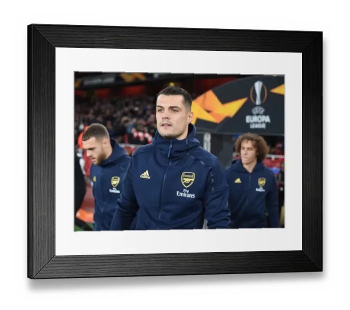 Framed Print : Arsenal FC v Eintracht Frankfurt: Group F - UEFA Europa League Framed Print : Arsenal FC v Eintracht Frankfurt: Group F - UEFA Europa League