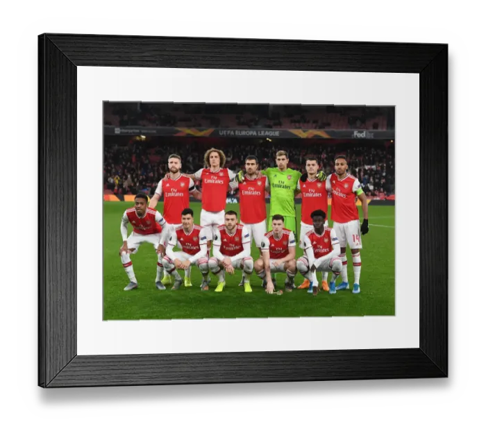 Framed Print : Arsenal FC vs Eintracht Frankfurt: UEFA Europa League Clash at Emirates Stadium Framed Print : Arsenal FC vs Eintracht Frankfurt: UEFA Europa League Clash at Emirates Stadium
