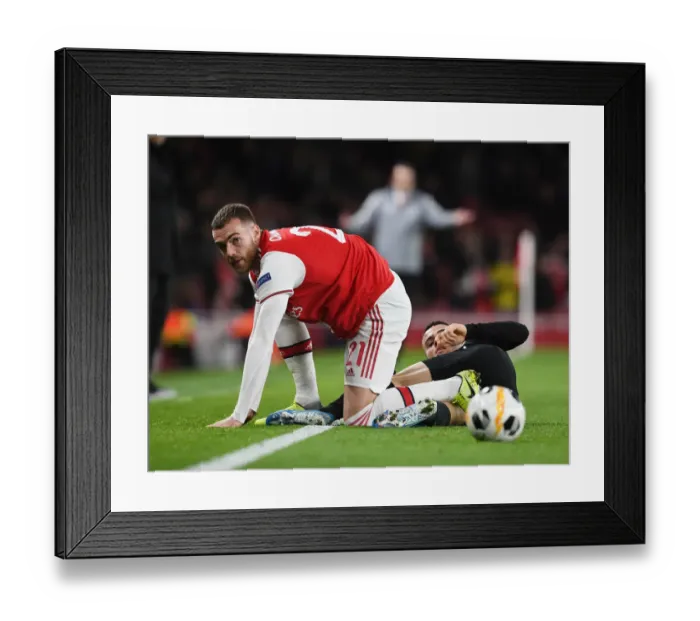 Framed Print : Arsenal vs Eintracht Frankfurt: UEFA Europa League Battle at Emirates Stadium (2019-20)