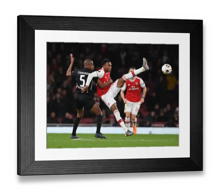 Framed Print : Arsenal vs Eintracht Frankfurt: Europa League Battle at Emirates Stadium Framed Print : Arsenal vs Eintracht Frankfurt: Europa League Battle at Emirates Stadium