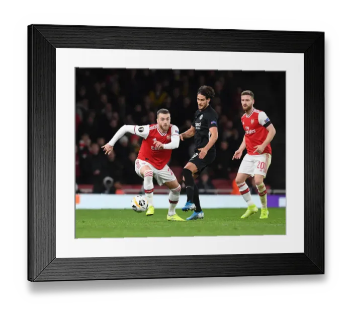 Framed Print : Arsenal vs Eintracht Frankfurt: Europa League Clash in London Framed Print : Arsenal vs Eintracht Frankfurt: Europa League Clash in London
