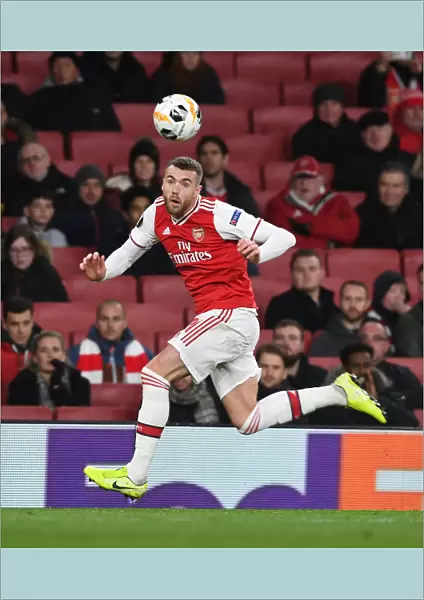Calum Chambers in Action: Arsenal vs Eintracht Frankfurt, UEFA Europa League 2019-20