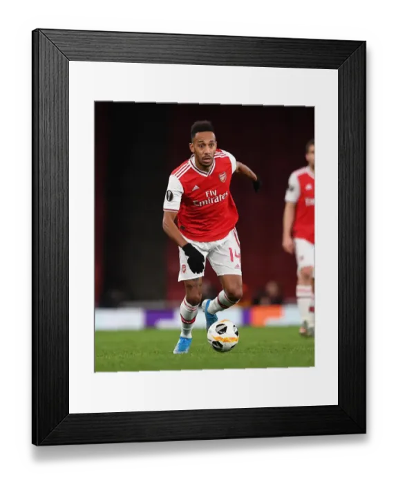 Framed Print : Arsenal's Aubameyang Shines: Europa League Triumph Over Eintracht Frankfurt Framed Print : Arsenal's Aubameyang Shines: Europa League Triumph Over Eintracht Frankfurt