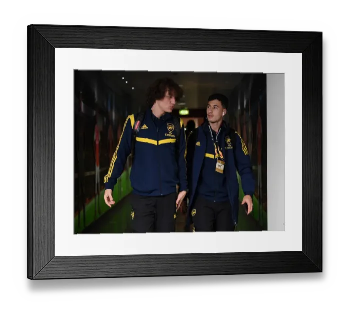 Framed Print : Arsenal FC vs Eintracht Frankfurt: Pre-Match Moment at Emirates Stadium (UEFA Europa League, Group F)