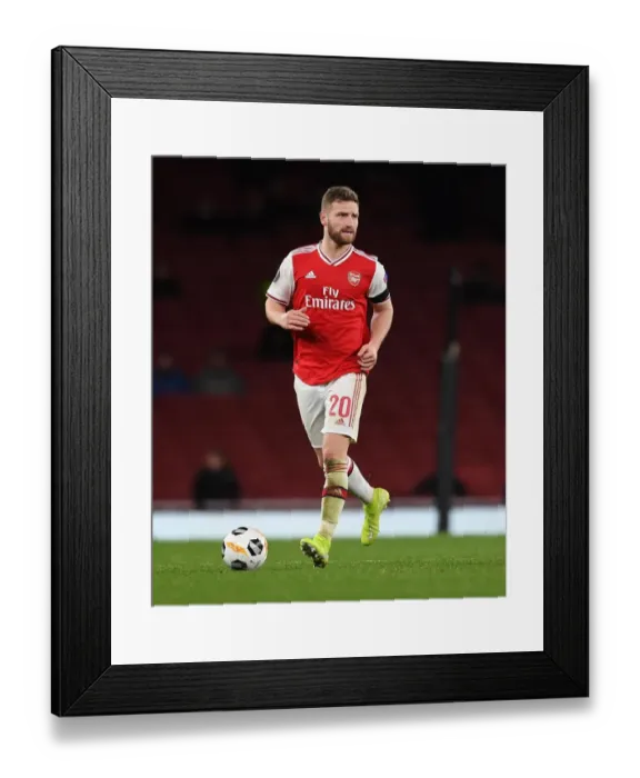 Framed Print : Arsenal vs Eintracht Frankfurt: Clash in Group F - UEFA Europa League (2019-20)