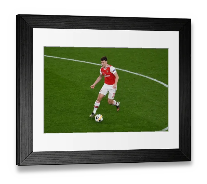 Framed Print : Arsenal's Kieran Tierney in Action during UEFA Europa League Match against Eintracht Frankfurt Framed Print : Arsenal's Kieran Tierney in Action during UEFA Europa League Match against Eintracht Frankfurt