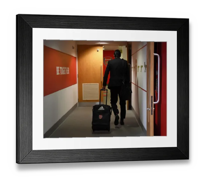 Framed Print : Unai Emery the Arsenal Head Coach