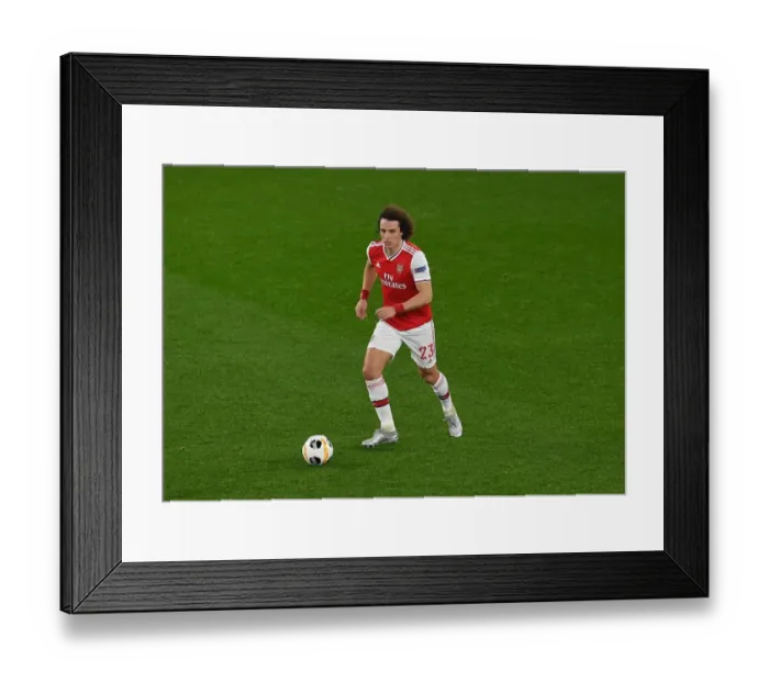 Framed Print : David Luiz (Arsenal). Arsenal 1:2 Eintracht Frankfurt Framed Print : David Luiz (Arsenal). Arsenal 1:2 Eintracht Frankfurt