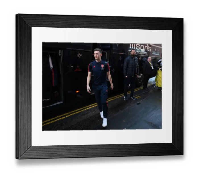 Framed Print : Arsenal's Kieran Tierney Ready for Norwich Clash - Premier League 2019 / 20