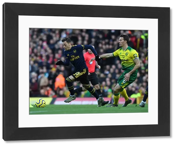 Mesut Ozil vs. Christoph Zimmermann: Battle at Carrow Road - Norwich City vs. Arsenal FC, Premier League 2019-20