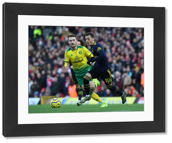 Mesut Ozil vs. Tom Trybull: Battle in the Premier League - Norwich City vs. Arsenal FC (December 2019)