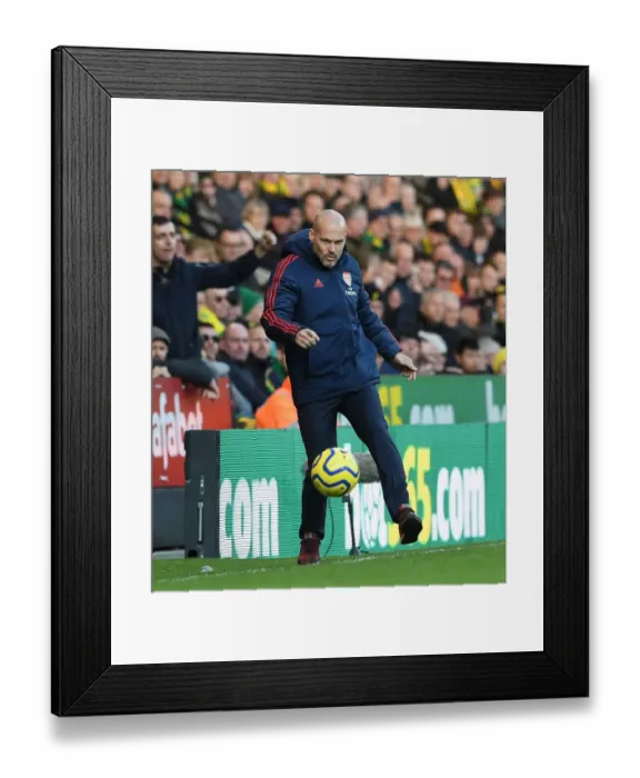 Framed Print : Freddie Ljungberg Leads Arsenal in Premier League Battle against Norwich City