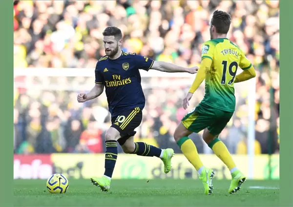 Mustafi in Action: Norwich City vs Arsenal FC, Premier League 2019-20