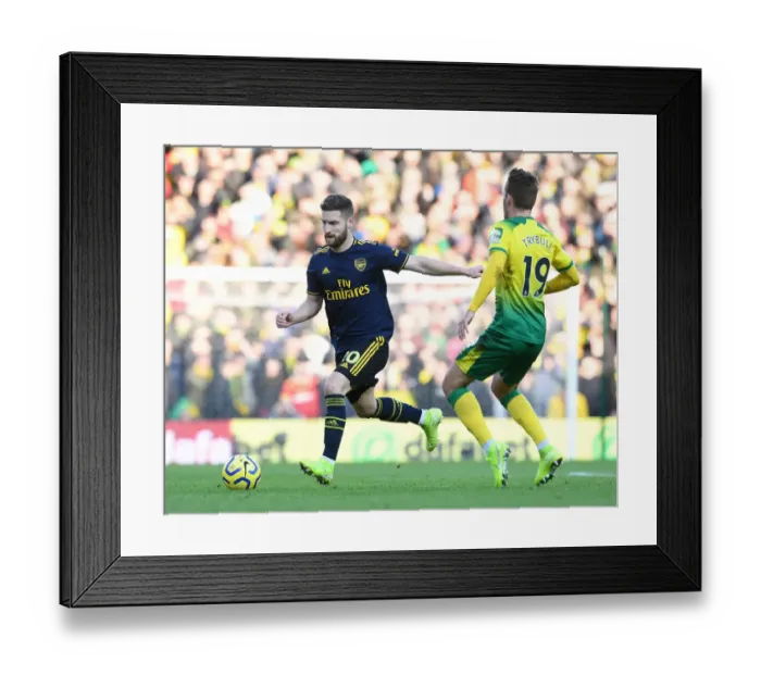 Framed Print : Mustafi in Action: Norwich City vs Arsenal FC, Premier League 2019-20 Framed Print : Mustafi in Action: Norwich City vs Arsenal FC, Premier League 2019-20