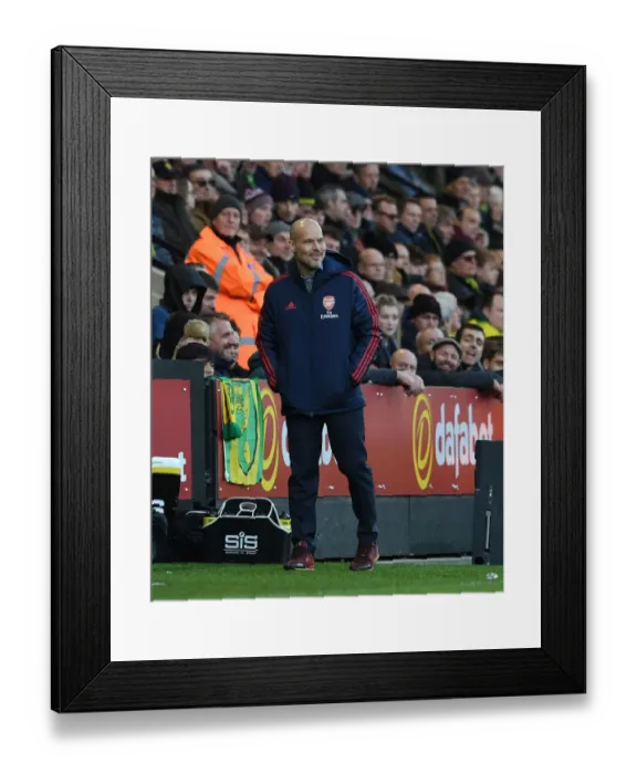 Framed Print : Freddie Ljungberg Leads Arsenal in Premier League Battle at Norwich City, December 2019 Framed Print : Freddie Ljungberg Leads Arsenal in Premier League Battle at Norwich City, December 2019